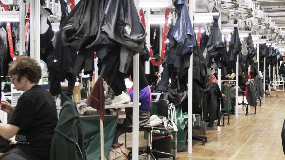 Garment production with Eton Systems